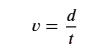 Velocity