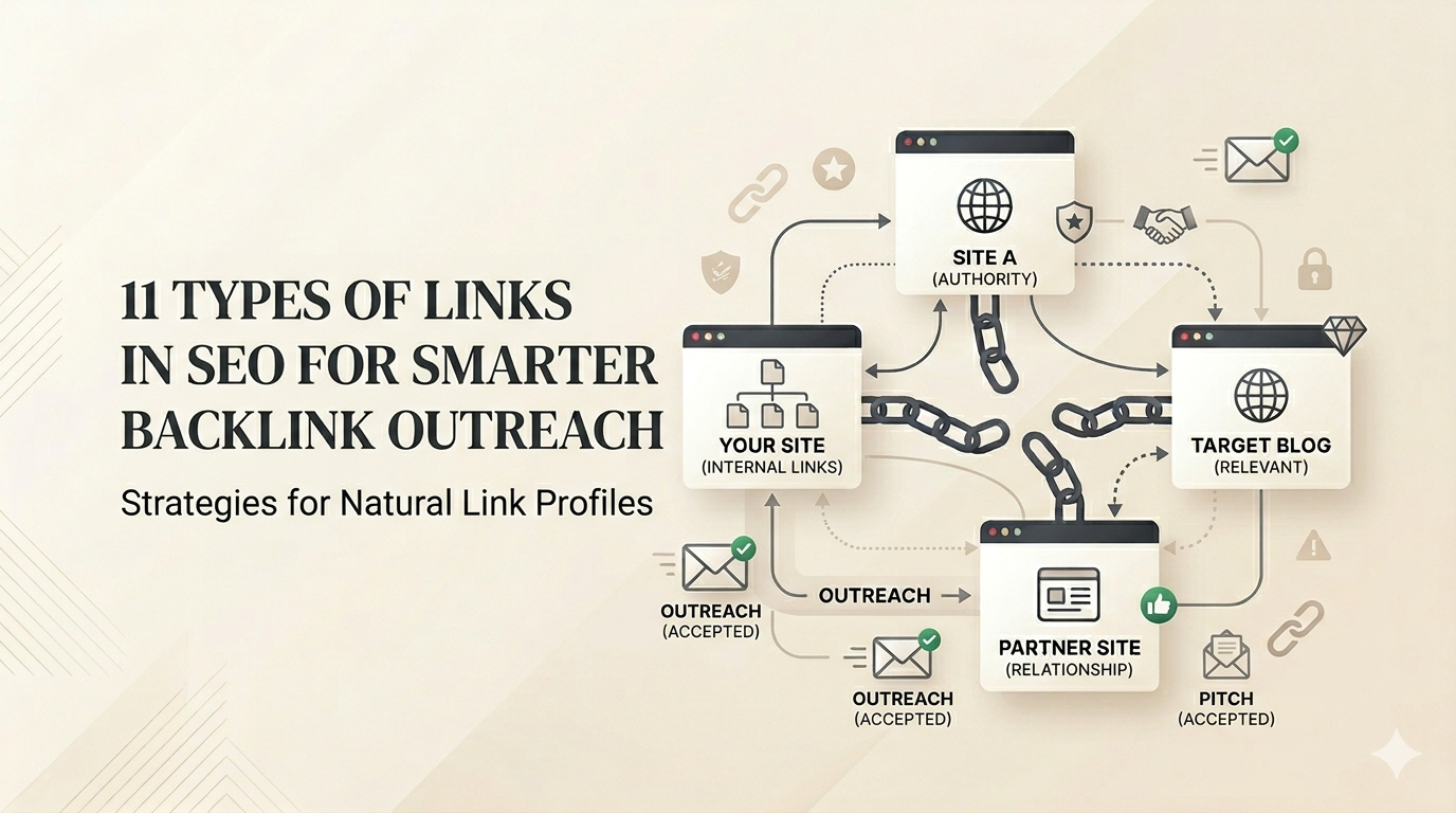11 Types of Links in SEO for Smarter Backlink Outreach