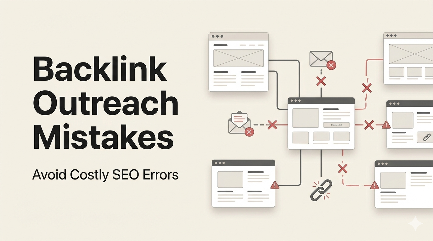 Backlink Outreach Mistakes