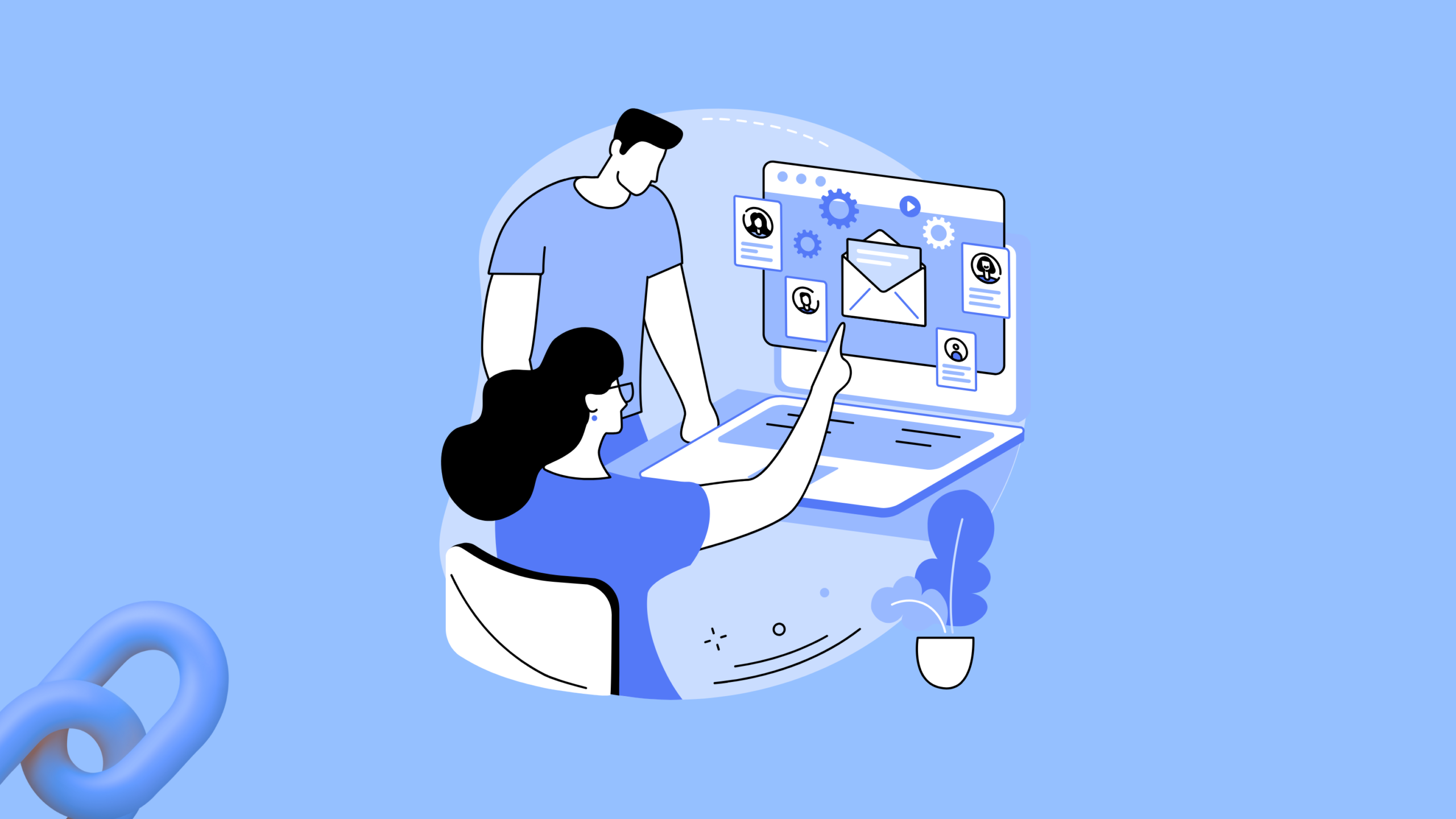 Outreach Pipeline: Prospect → Pitch → Follow-up → Link